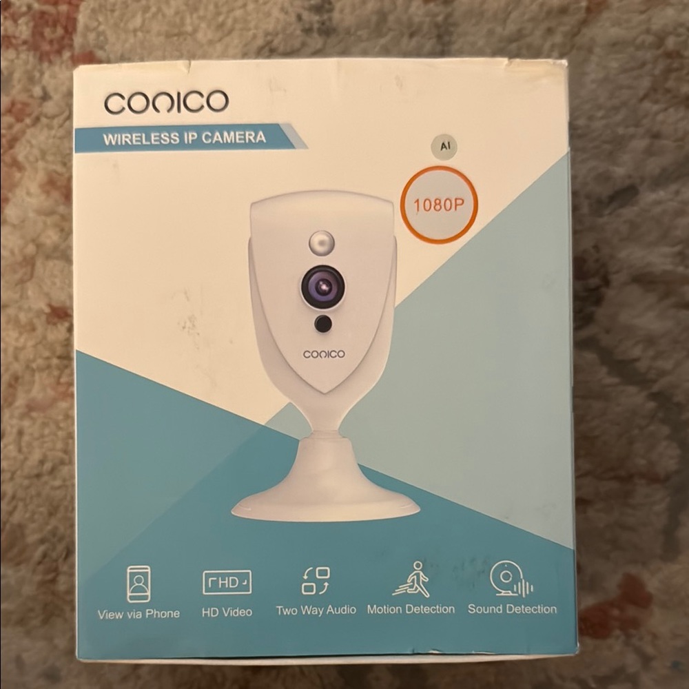 Conico Wireless IP Camera in White